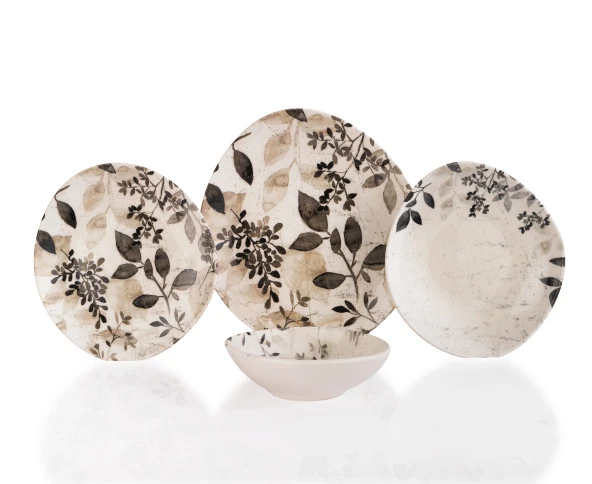 Schafer Literal Yemek Takımı 24 Parça-Gri - 3