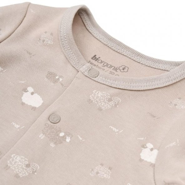 Bibaby Biorganic Curly Sheep Newborn Tulum 60613 Bej - 3