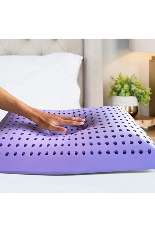 Ortopedik Yastık Visco Yastık Boyun Yastığı Boyun Fıtığı Yastığı Ortopedik Boyun Yastığı - 3