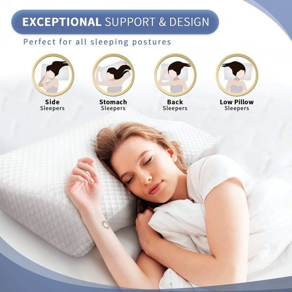 Visco Planet Ortopedik Boyun Fıtığı Yastığı - 5