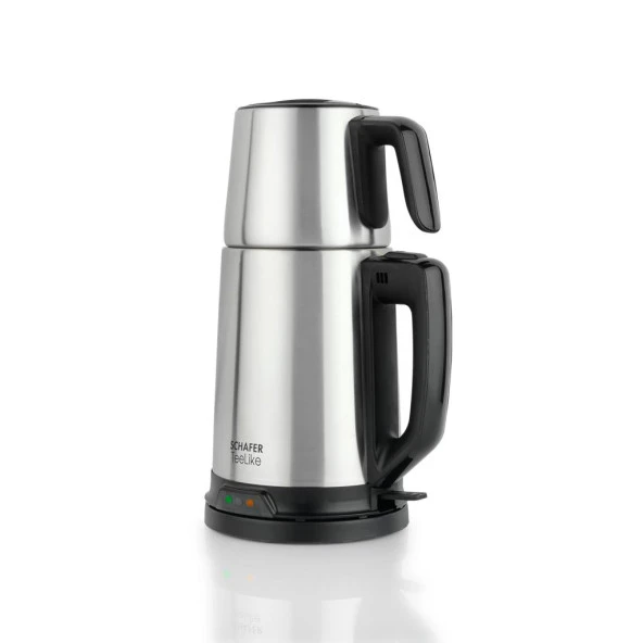 Schafer TeeLike Paslanmaz Çelik Çay Makinesi-Inox - 3