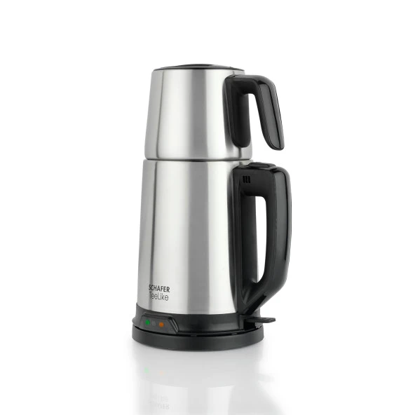 Schafer TeeLike Paslanmaz Çelik Çay Makinesi-Inox - 5