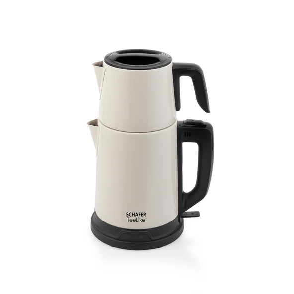 Schafer TeeLike Elektrikli Çay Makinesi-Krem - 3