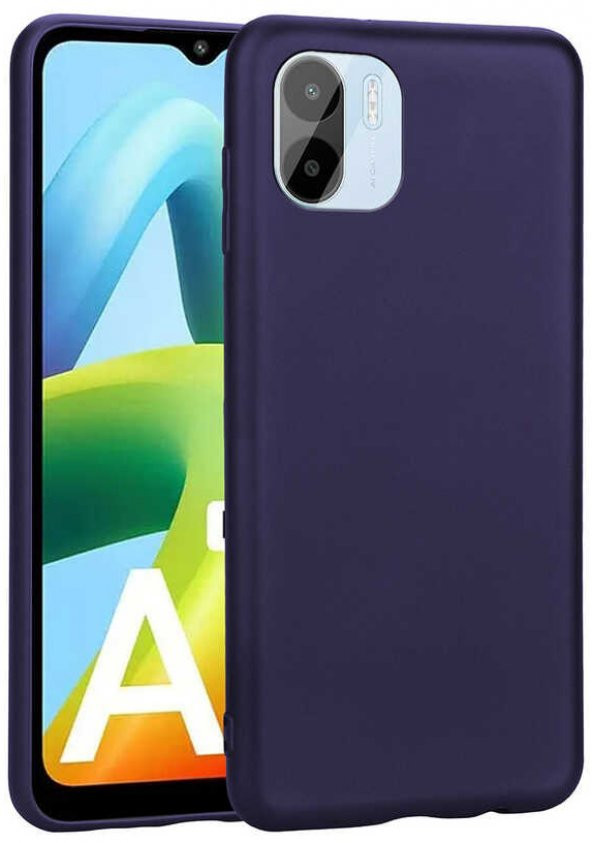 Xiaomi Redmi A1 Kılıf Ultra İnce Renkli Silikon Kapak - 3