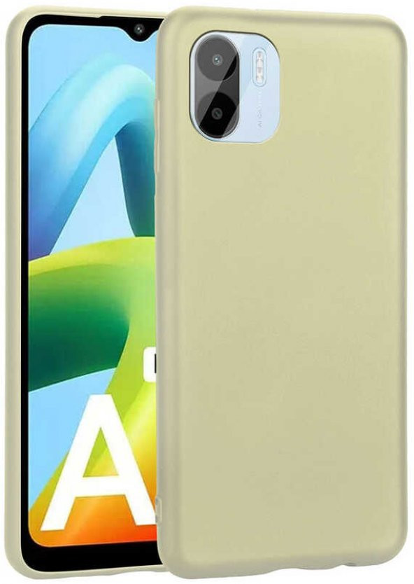 Xiaomi Redmi A1 Kılıf Ultra İnce Renkli Silikon Kapak - 6