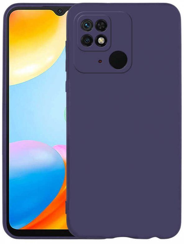 Xiaomi Redmi 10C Kılıf Ultra İnce Renkli Silikon Kapak - 4