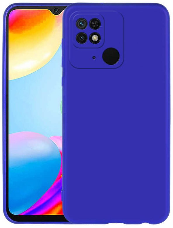 Xiaomi Redmi 10C Kılıf Ultra İnce Renkli Silikon Kapak - 7