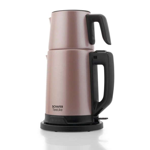 Schafer TeeLike Paslanmaz Çelik Çay Makinesi-Rosegold - 3