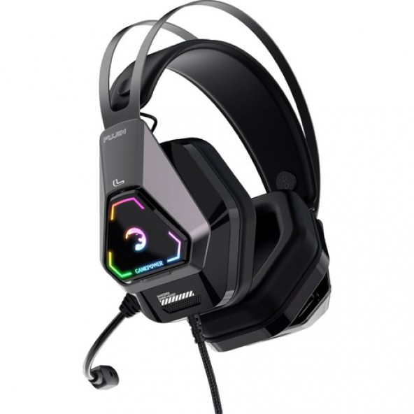 Gamepower Fujin Siyah 7.1 Surround RGB Gaming Kulaklık - 2