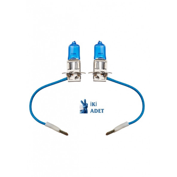 PHILIPS 12V. H3 DIAMOND VISION TAM BEYAZ IŞIK AMPUL SETİ No: 12336 DV, EAN: 8711500696694 - 3