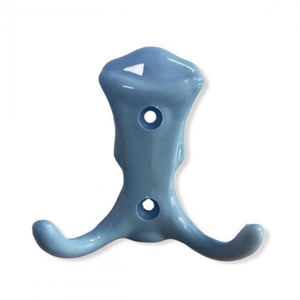 Plastik Mavi Mobilya Dolap Askı Portmanto Askısı