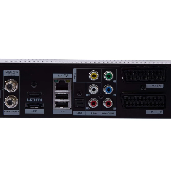 Atlanta Xtrend ET9000 Çift İki Modül Girişli Çift Tuner Full HD Enigma2 Uydu Alıcısı - 4