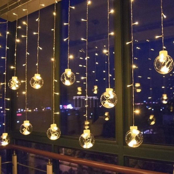 Küre Toplu Perde Led Işık Mh-213