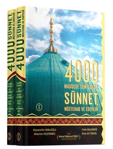 4000 Sünnet, Müstehab ve Edepler - 2 Cilt Takım