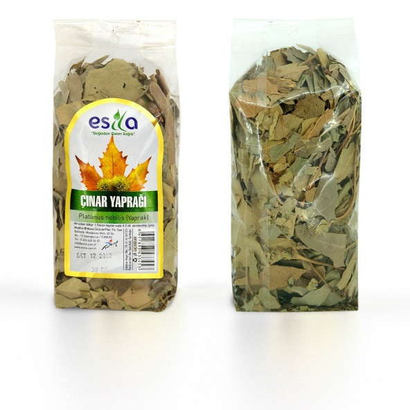 Esila Çınar Yaprağı Poşet Bitki 30 Gr.