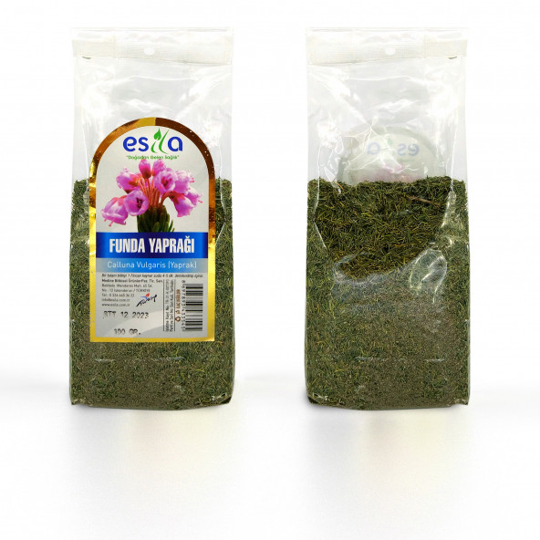 Esila Funda Yaprağı Poşet Bitki 100 Gr.