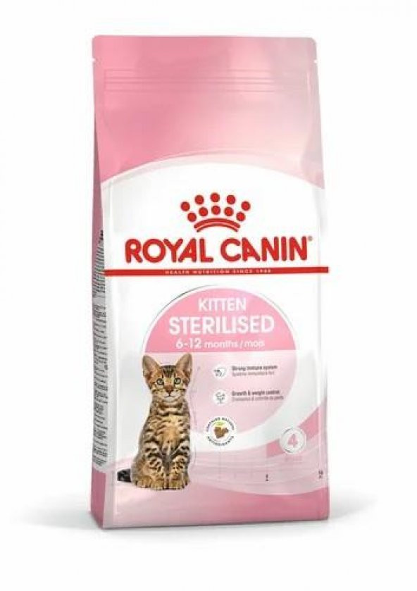 Royal Canin Kitten Sterilised Kısırlaştırılmış Yavru Kedi Maması 2 Kg