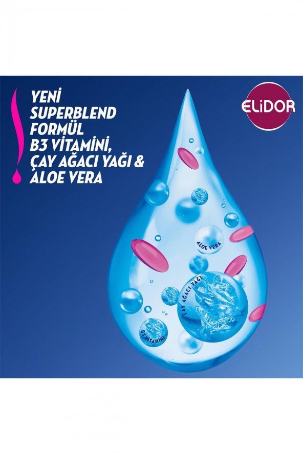 Superblend 2si 1 Arada Şampuan Ve Saç Bakım Kremi Kepeğe Karşı Etkili 500 Ml X3 - 5