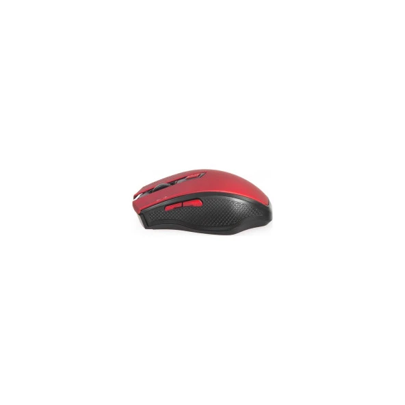Everest Kırmızı Usb 2.4 GHZ Optik Kablosuz Mouse - Resim 3