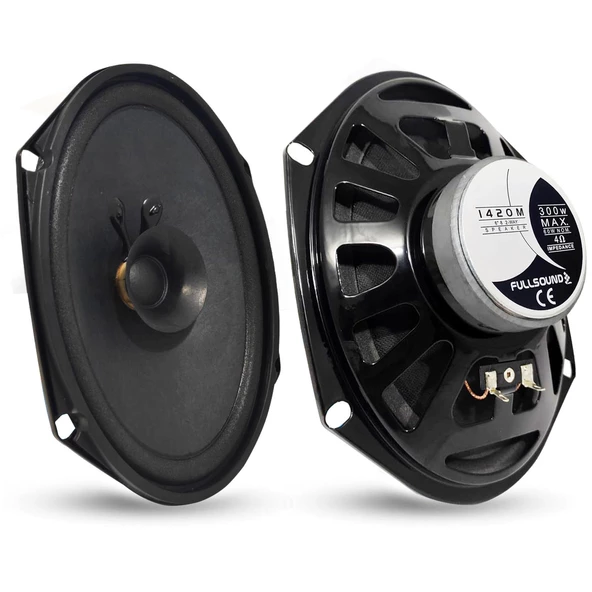 FULLSOUND K-1420M Oto Hoparlör Oval 6X8 İnç 300 Watt Ford 2 Adet