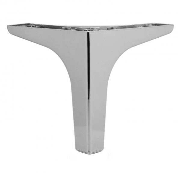 Lüks Mobilya Kanepe Sehpa TV Ünitesi Koltuk Ayağı 17 cm Parlak Krom Baza Ayak ürün görseli