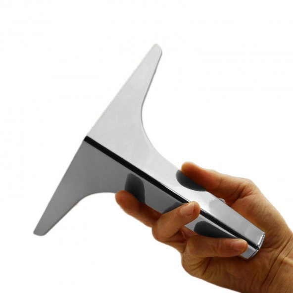 Lüks Mobilya Kanepe Sehpa TV Ünitesi Koltuk Ayağı 17 cm Parlak Krom Baza Ayak - Resim 4