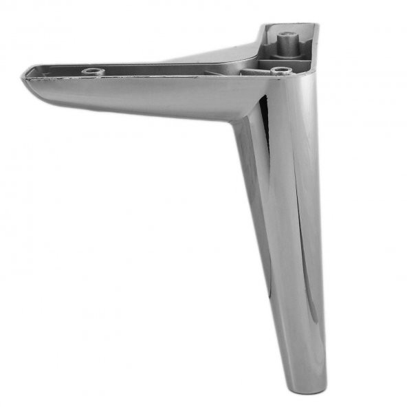 Lüks Mobilya Kanepe Sehpa TV Ünitesi Koltuk Ayağı 17 cm Parlak Krom Baza Ayak - Resim 6