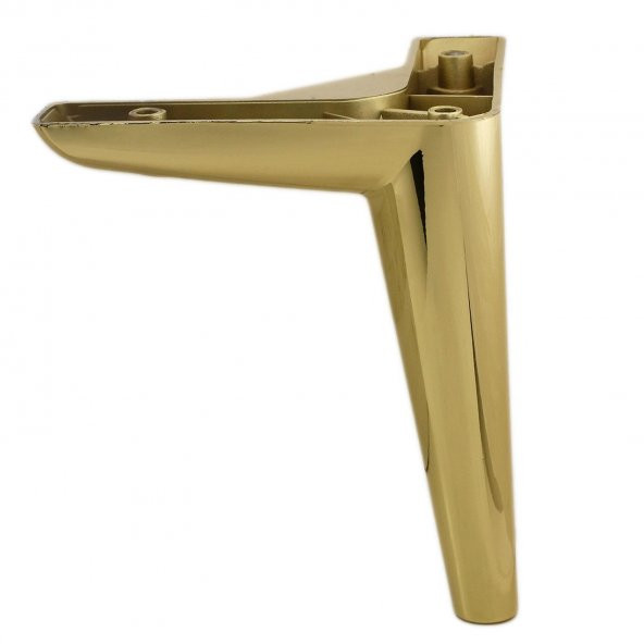 Lüks Mobilya Kanepe Sehpa TV Ünitesi Koltuk Ayağı 17 cm Gold Altın Baza Ayak - Resim 6