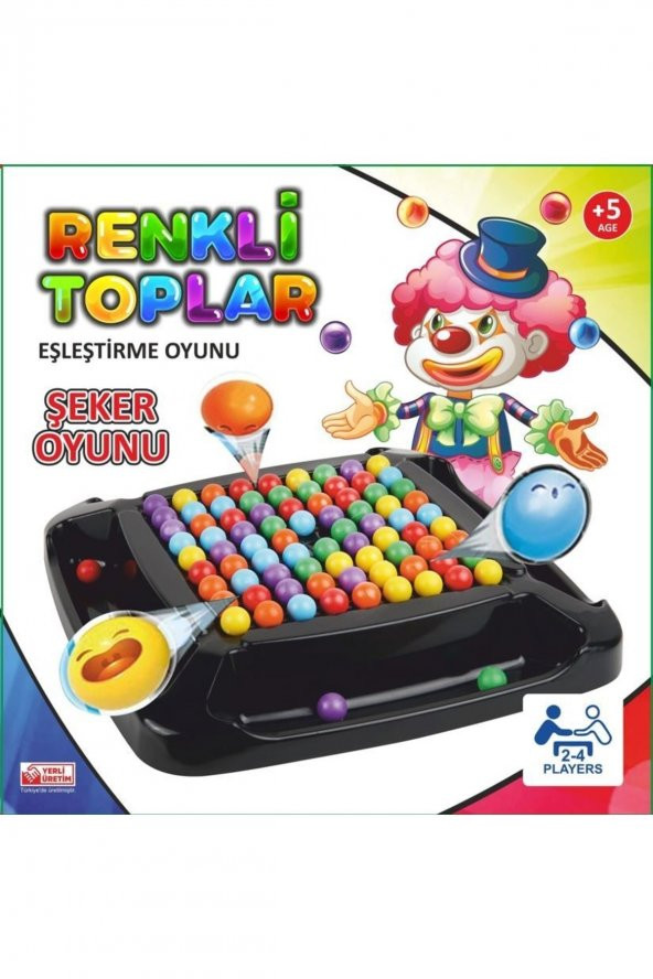 Renkli Toplar Eşleştirme  Şeker Oyunu  6171 - 5