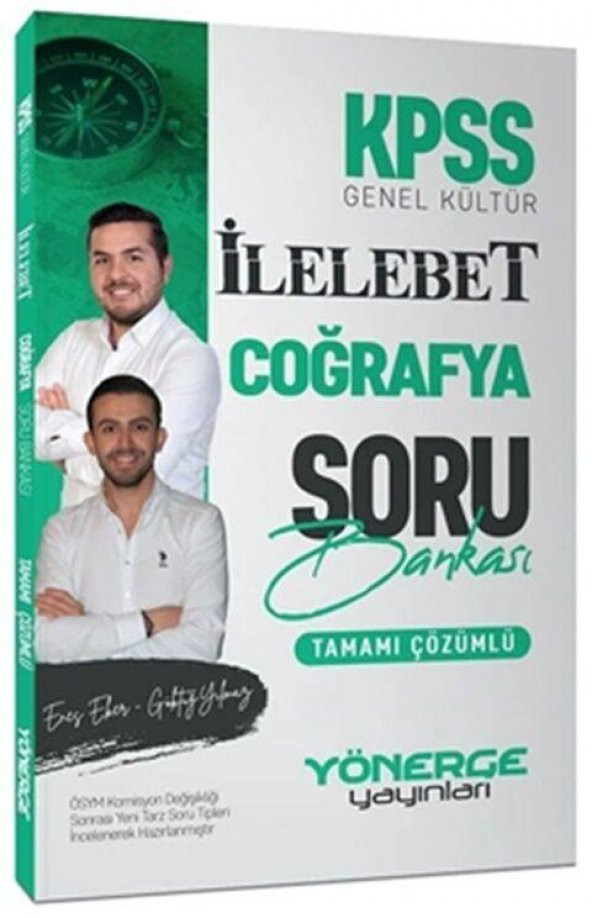 KPSS Coğrafya İlelebet Soru Bankası Yönerge Yayınları