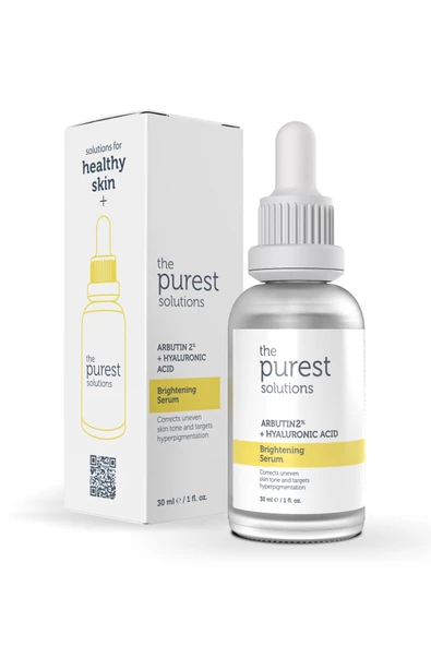 The Purest Solutions Arbutin2+Hyaluronic Acid 30ml Leke Giderici ve Cilt Tonu Eşitleyici Yüz Serumu - 2