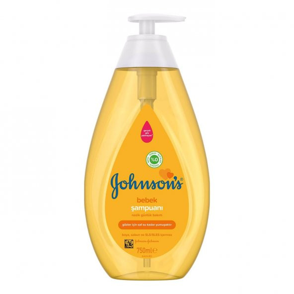 Johnsons Baby Şampuan 2x750 1500 ml