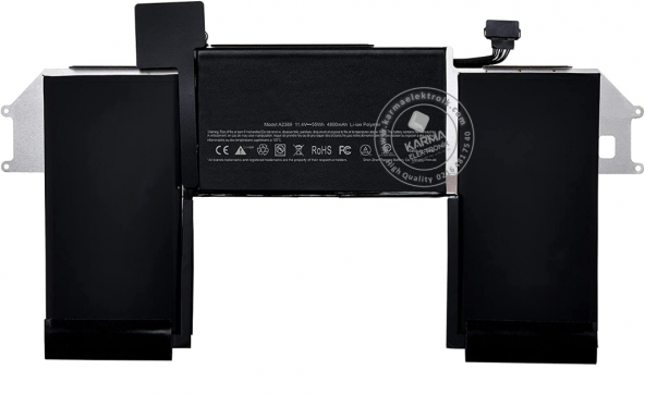 For Macbook Air M1 13" A2389, 080-333-4000 Batarya, Pil - 1