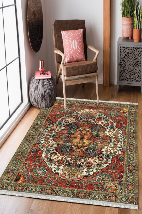 Homier Collection Halı ve Yolluk Yıkanabilir Kaymaz Taban Antibakteriyel  OT-4142A
