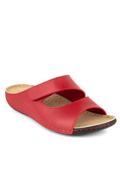 Muya Serres 32244-003 Anatomik Taban Kadın Terlik Bordo 36-40
