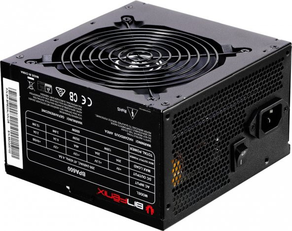 BITFENIX 600W BP-BP600ALNN-9R BPA Series 80+ Güç Kaynağı - Resim 1