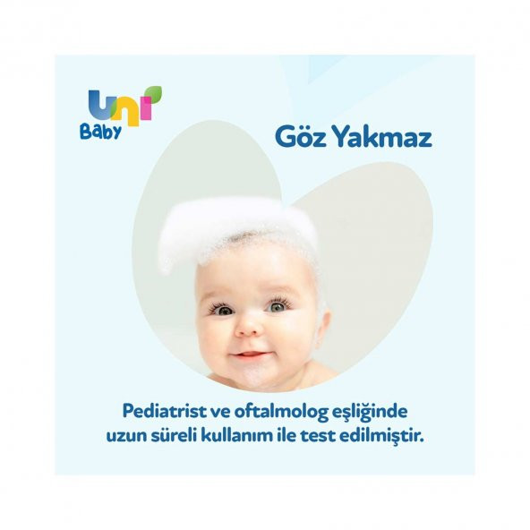 Uni Baby  Saç ve Vücut Şampuanı 900 ml - 3