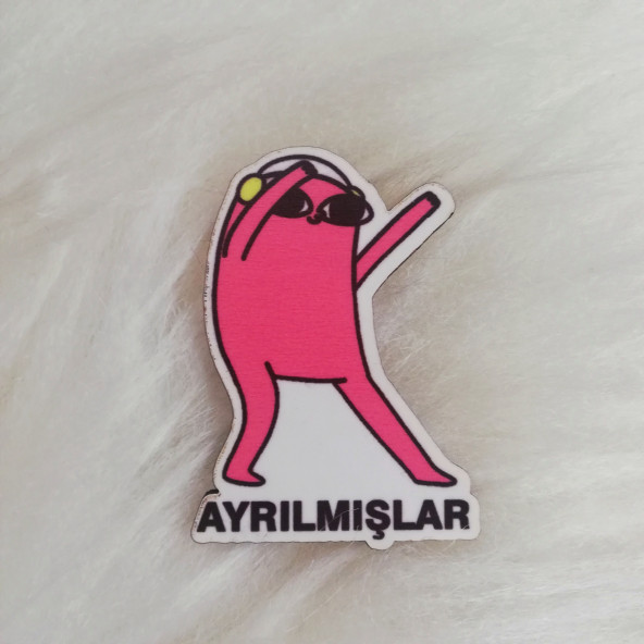 Ahşap Broş Ayrılmışlar ürün görseli 1