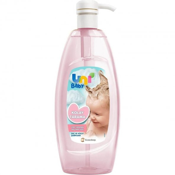 Uni Baby Kolay Tarama Şampuanı 4x700 ml