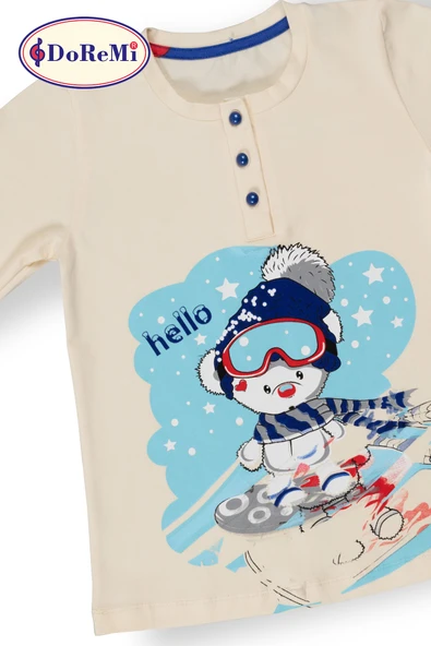 DoReMi Kız Çocuk Pijama Takımı - Resim 9