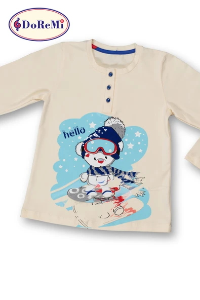DoReMi Kız Çocuk Pijama Takımı - Resim 7