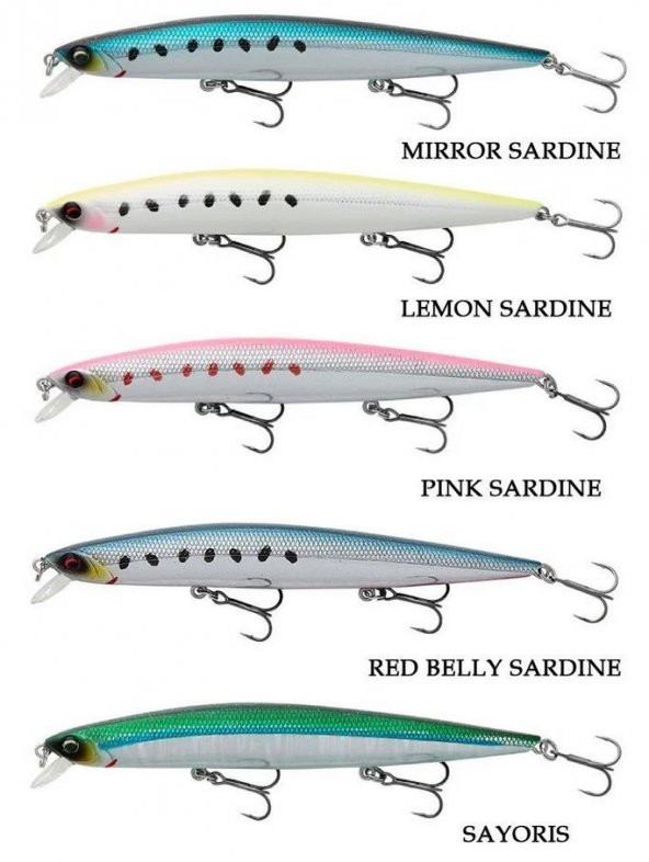 Savage Gear Sea Bass Minnow 14CM 18.5GR F Red Belly Sardine - Resim 2