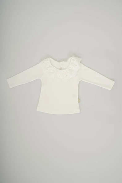 KIZ BEBEK 2Lİ KİRAZ DESENLİ UZUN KOL SALOPET ELBİSE - 9