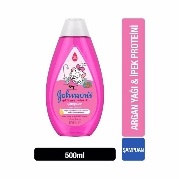 Johnsons Baby Şampuan Işıldayan Parlaklık 2x500 ml