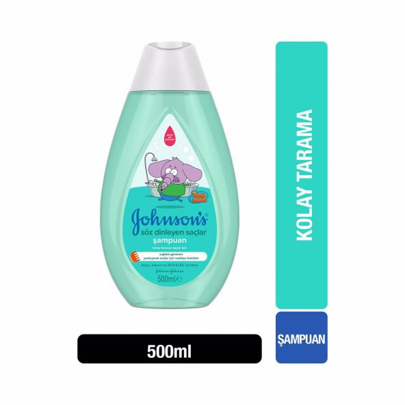 Johnsons Baby Şampuan Söz Dinleyen Saçlar 2x500 ml