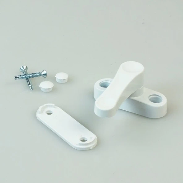 Kapı Pencere Güvenlik Emniyet Kilidi (Vidaları Dahil) - 6