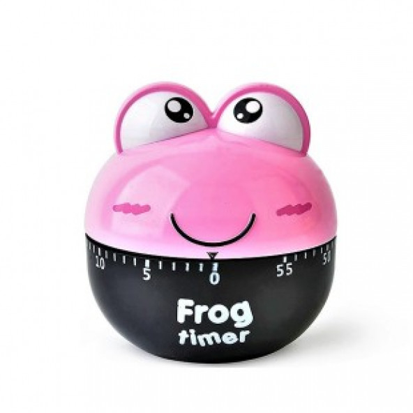 Pembe Frog 60 Dakika Sevimli Timer Zamanlayıcı