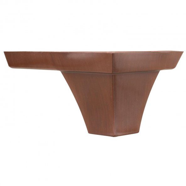 Lüks Mobilya Kanepe Sehpa Puf Koltuk Ayağı 10 cm Kahverengi Ahşap Desenli Ayak - Resim 4