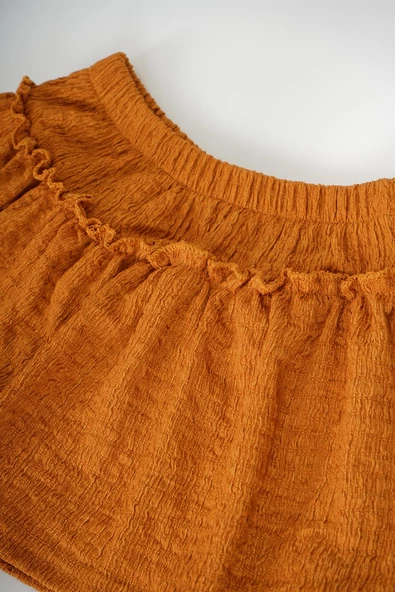 KIZ ÇOCUK PAMUK ETEK ŞORT - Resim 11