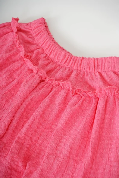 KIZ ÇOCUK PAMUK ETEK ŞORT - Resim 8